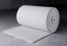 Безопасность: иглопробивной огнеупорный мат для высоких температур